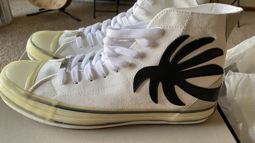 Palm Angels Vulcanized High Top Sneakers | eBay